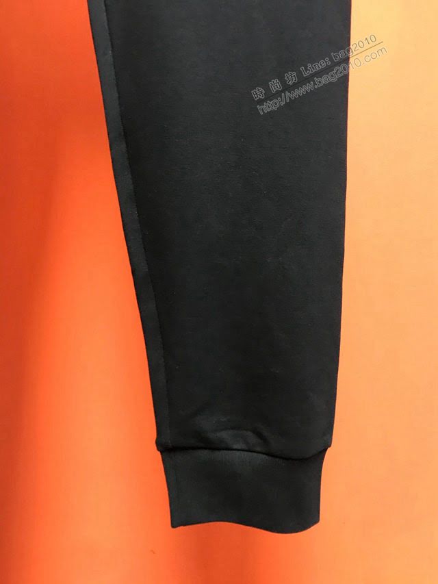 Moncler男裝 2020新款立體剪裁衛褲 運動黑色長褲  tzy2539
